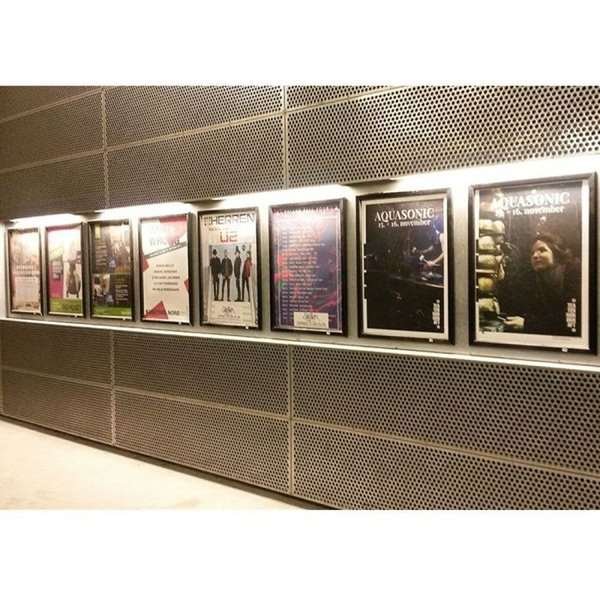 Antik Alu snäppramar - 40 mm - 50x70 cm - sort