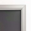 Alu sn&auml;ppramar, silver, 20 mm profil, 70 x 100 cm #2