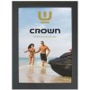 Crown Alu snäppramar - 33 mm - A5 - sort #9