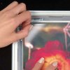 Alu snäppramar Rondo - 32 mm - 50x70 cm - silver #2