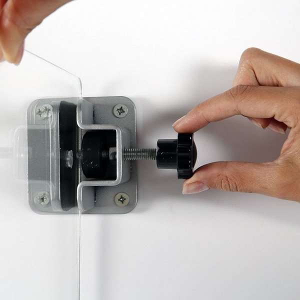 Universal Clamp Kit, 2 platthållare för vägg och tak