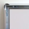 Alu snäppramar - 25 mm - 50x70 cm - rostfritt stållook #4