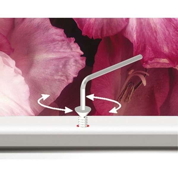 Alu snäppramar låsbar - 32 mm - 50x70 cm - silver