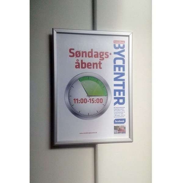 Alu sn&auml;ppramar - 32 mm - A3 - silver