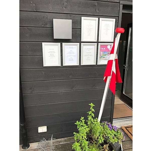 Alu snäppramar - 32 mm - 50x70 cm - silver