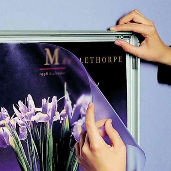 Alu snäppramar - 30 mm - A4 - silver