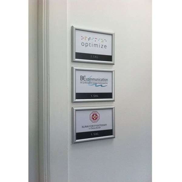 Alu sn&auml;ppramar - 15 mm - 70x100 cm - silver