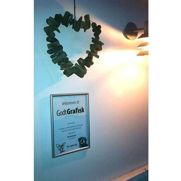 Alu sn&auml;ppramar - 15 mm - 70x100 cm - silver