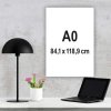 A0 - 84,1x118,9 cm Poster tryckt p&aring; PET Stayflat-film #1