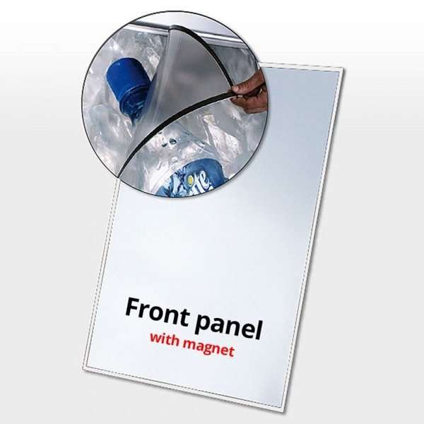 PET Frontplatta m/magnet 53 x 73 cm