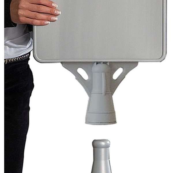 Vacu Display Street skylt B - silver