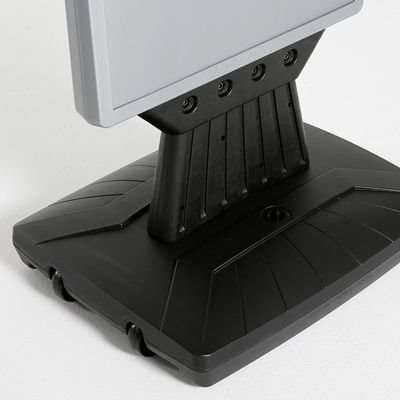 Plast Board with Foot - sort vandtank - sølv top