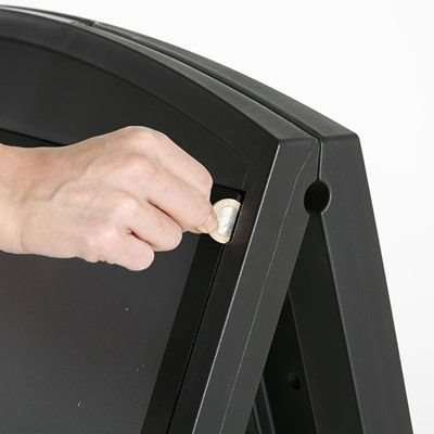 Compact plast A- ställ, A1 sort