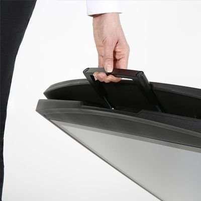 Compact plast A- ställ, A1 sort