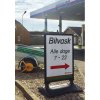 Wind-Sign Waterbase Budget Gatupratare - 70x100 cm - svart #10