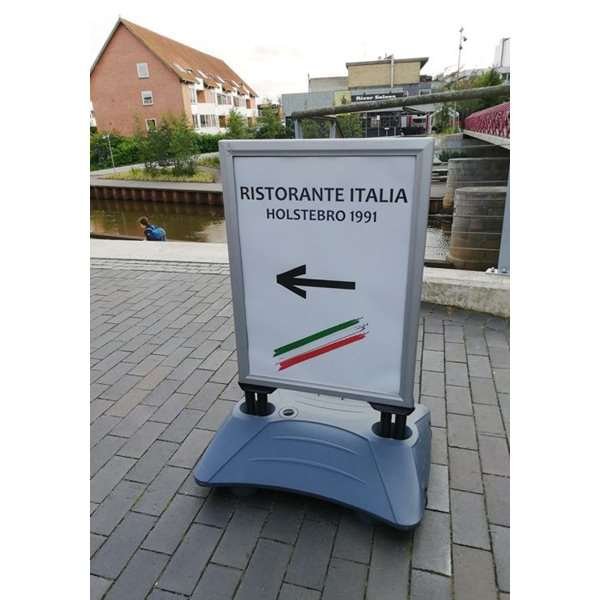 Wind-Sign Waterbase Budget Gatupratare - 70x100 cm - silver