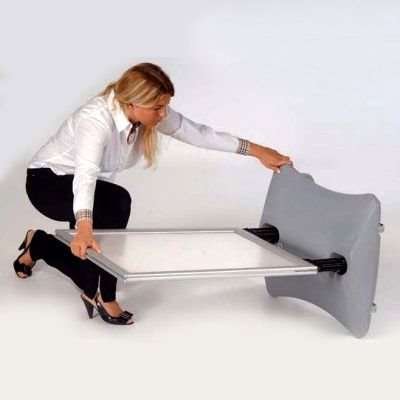 Wind-Sign Waterbase Budget Gatupratare - 70x100 cm - silver