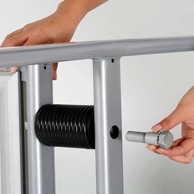 Wind-Line Basic Trottoarpratare - 50x70 cm - silver