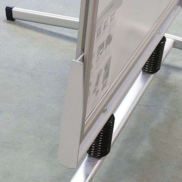 Wind-Line Basic Trottoarpratare - 50x70 cm - silver