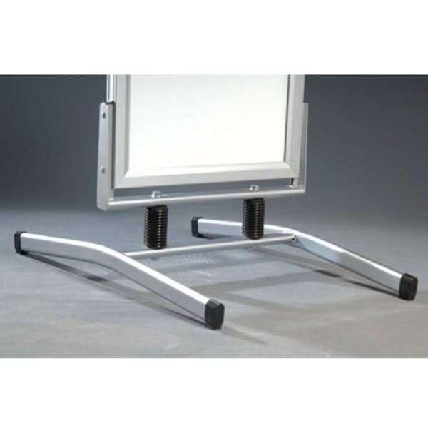Wind-Line Lux Trottoarpratare - 70x100 cm - silver