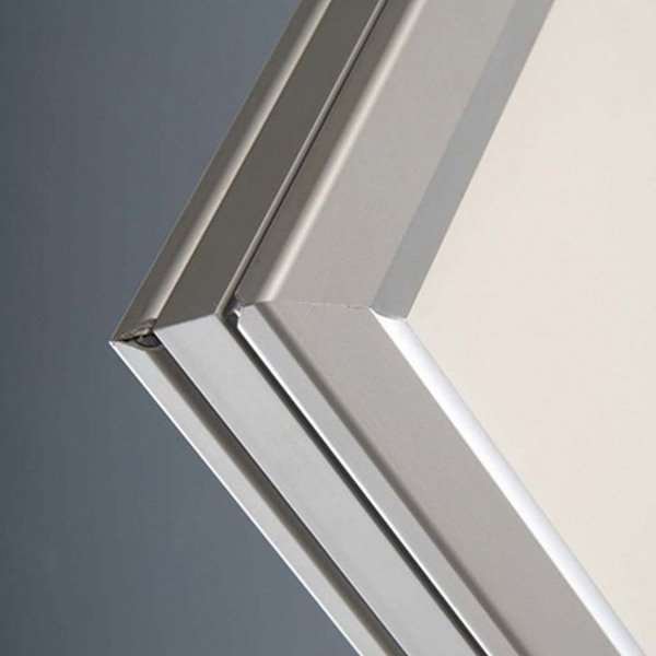 Wind-Line Lux Trottoarpratare - 70x100 cm - silver