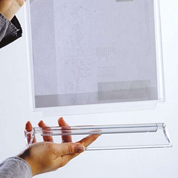 Upprätt Menykorthållare vertikal - A6 - 10,5x14,8 cm