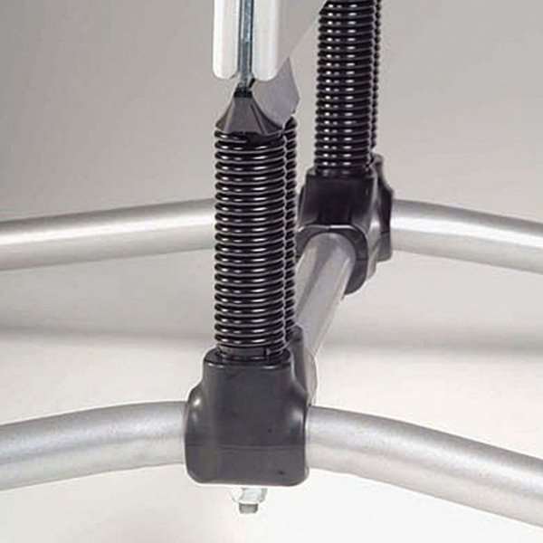 Wind-Line Budget Fj&auml;derst&auml;ll Trottoarpratare - 50x70 cm - silver