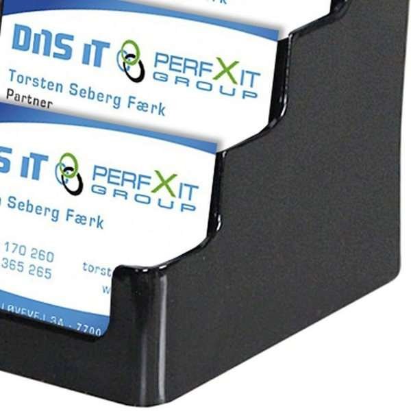 Multi Visitkortshållare X4 - Svart