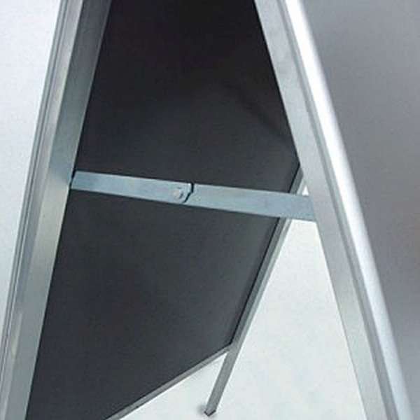 Alu-Line Budget Gatupratare , för inomhusbruk, 50 x 70 cm, silver