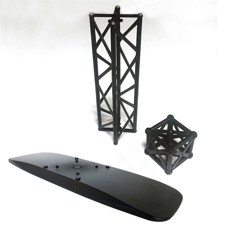 Crown Truss 10 Banner Wall - Svart