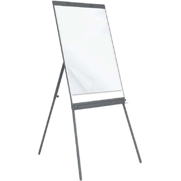 Blädderblock på ben med magnetisk whiteboard