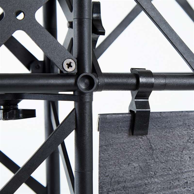 Crown Truss 10 3-delad vägg - svart