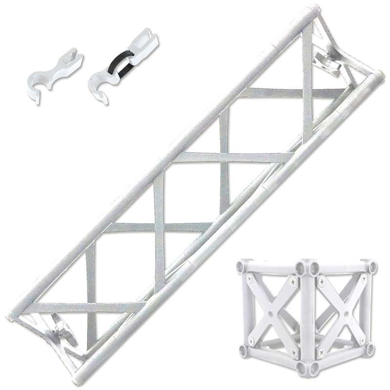 Crown Truss 10 hörnvägg - vit