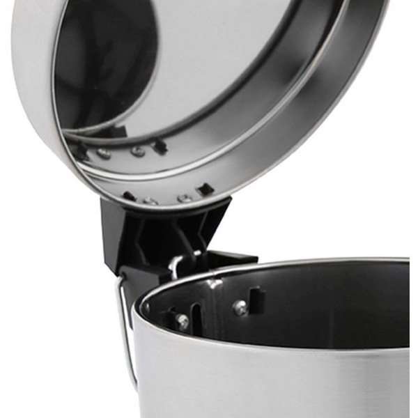 Pedal papperskorg, 20 L - Silver