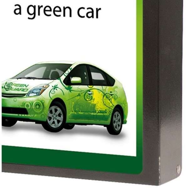 Förslagslåda Svart Med A4 informationsskylt