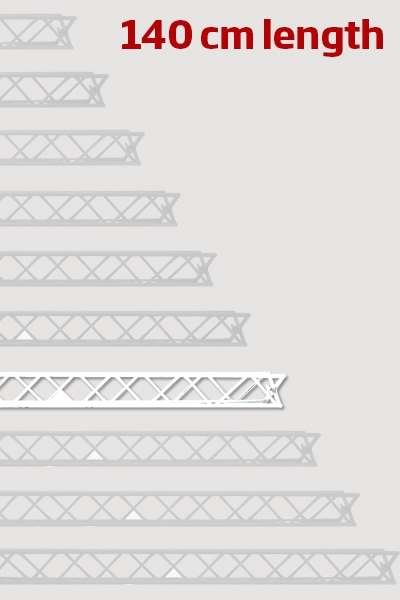 CROWN TRUSS 10x10, Modul 140cm - vit