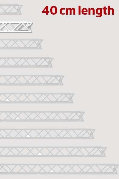 CROWN TRUSS 10x10, Modul 40cm - vit