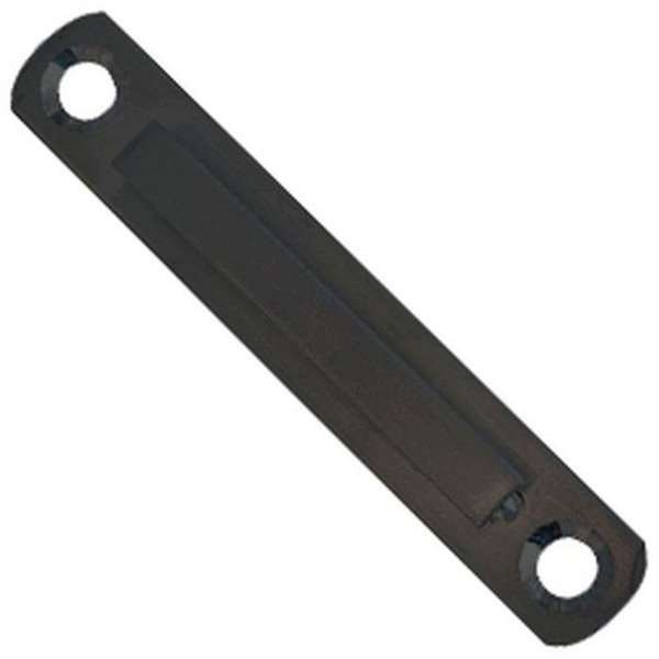 Crowd Barrier, Wall Dispenser, Black, med 3 meter svart bälte