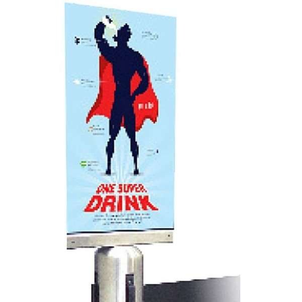 Akrylficka för Crowd forts. A5 Horisontell