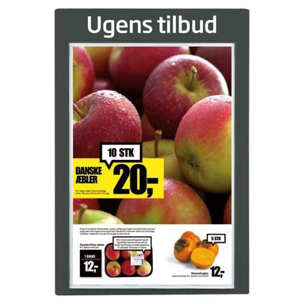 INFO MODUL 1xA1 Kolgrå. RAL 7016