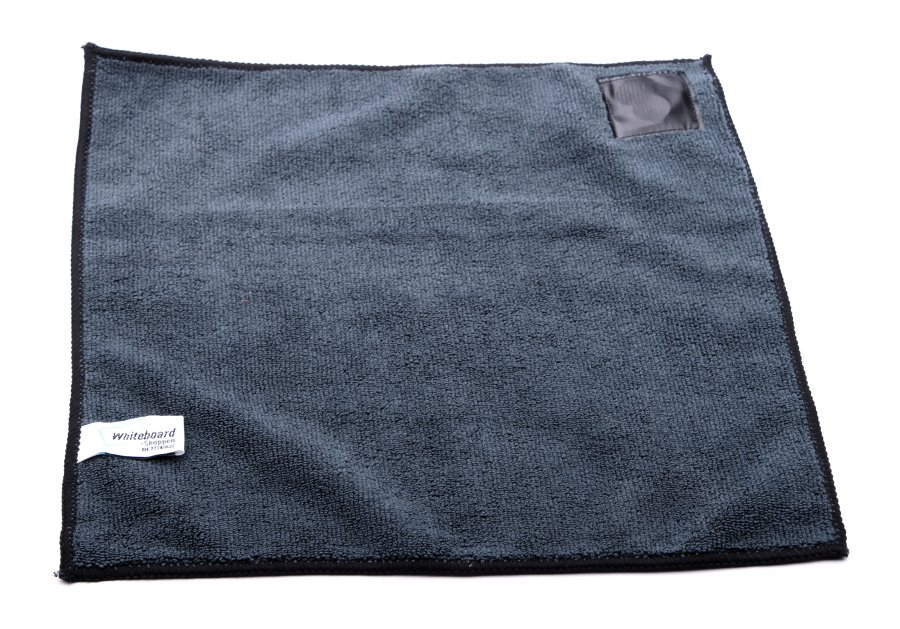 Mikrofiberduk med magnetfunktion f&ouml;r reng&ouml;ring av whiteboards och glastavlor