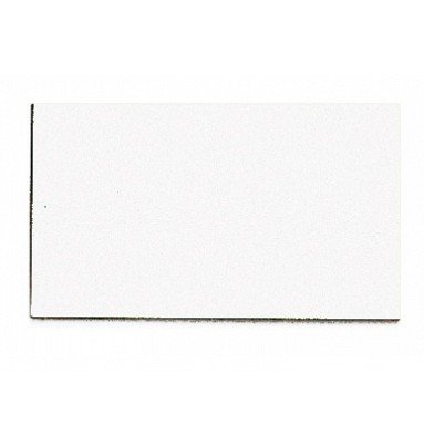 Magnet rektangel 1x2 cm (56 st per ark) - Vit