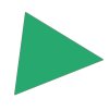 Magnet triangel 1x1 cm (180 st per ark) - Gr&ouml;n #1