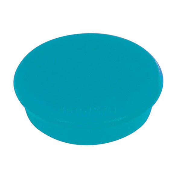 Magneter i 6 färger, paket med 10 st. Ø32 mm - Light Blue