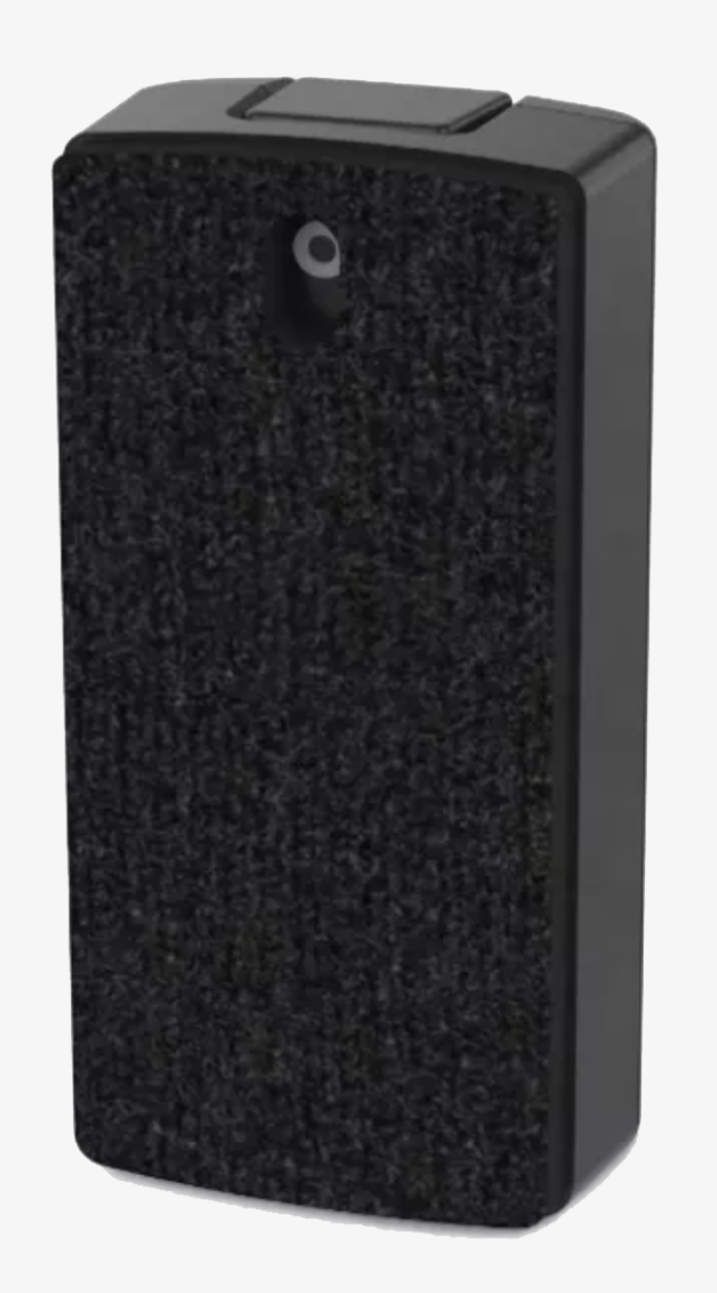 Whiteboardtorkare med integrerad cleaner spray