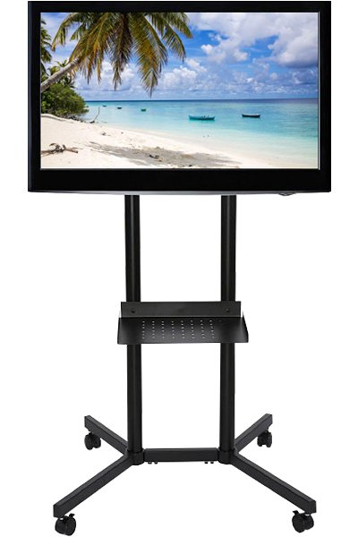 TV-bänk Slimline med hylla