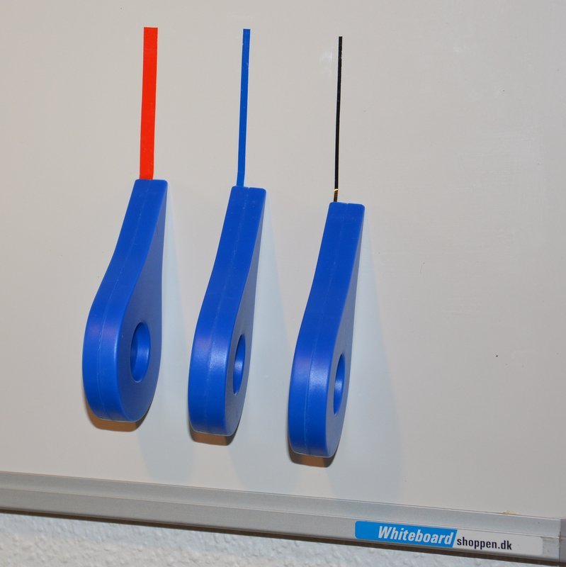 Indelningstejp till whiteboardtavlor svart - 1,5 mm