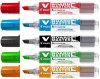 Pilot whiteboardpennor medium bred mejselspets, 5-pack, R&ouml;d/Orange/Gr&ouml;n/Bl&aring;/Svart #2