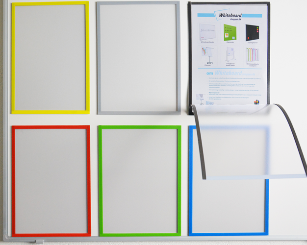 Självhäftande ramar m. dubbel sida A4 - Vit