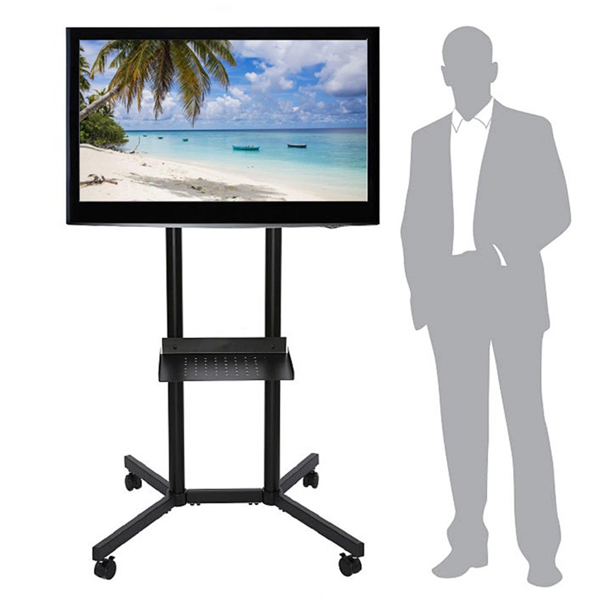 TV-bänk Slimline med hylla